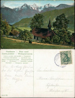 Ansichtskarte  Stimmungsbild: Kirche Alpen (Allgemein) 1913 - Zonder Classificatie