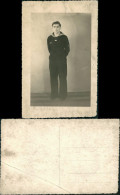 Fotokunst Marine Posierender Mann Echtfoto Porträt-Photo 1940 Privatfoto - Personnages