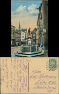 Aachen Partie "Hühnerdieb" Brunnen Geschäfte Strassen Ansicht 1925 - Aachen
