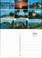 Ansichtskarte  Bodensee Mehrbild-AK Ua. Lindau, Konstanz, Hagenau Uvm. 1980 - Dampfer