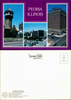 Postcard Peoria Peoria's Finest Hotels Multi-View US-Postcard 1990 - Other & Unclassified