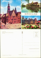 Postcard Breslau Wrocław Ratusz Uniwersytet Im Bolesława Bieruta 1971 - Schlesien