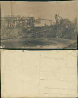 Militär/Propaganda 1.WK (Erster Weltkrieg) Zerstörte Industrie 1917 Privatfoto - War 1914-18
