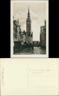 Postcard Danzig Gdańsk/Gduńsk Langgasse - Fotokarte 1930 - Danzig