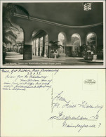 Postcard Bad Kudowa Kudowa-Zdrój Wandelhalle - Innenansicht 1930 - Schlesien