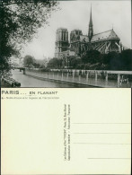 CPA Paris Notre Dame Et Le Square De Archeveche 1932 - Notre Dame De Paris