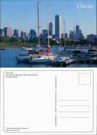 Chicago  Sunrise Over Burnham Park Harbor And Skyline 2000 - Autres & Non Classés