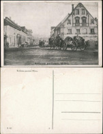 Postcard Mitau Jelgava Елгава Straßenpartie - Kolonne 1916 - Letonia