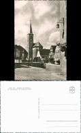 Ansichtskarte Aub (Unterfranken) Mit Marktplatz Und Stadtpfarrkirche 1961 - Otros & Sin Clasificación