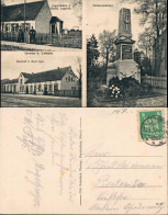 Ansichtskarte Grebs-Kloster Lehnin Jugendheim. Heldendenkmal, Gasthof 1927 - Lehnin