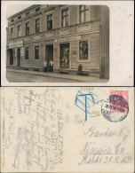 Altdöbern Geschäft Calauer Schuhwaren Hugo Grumbach 1910 Privatfoto - Altdoebern