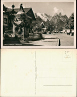 Ansichtskarte Garmisch-Partenkirchen Marktplatz 1930 - Garmisch-Partenkirchen