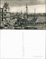 Postales Barcelona Hafen Segelschiff 1965 - Other & Unclassified