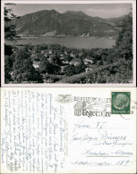 Tegernsee (Stadt) Panorama-Ansicht Ort & Bayer. Alpen Berge 1942 - Tegernsee