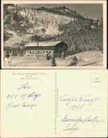 Ansichtskarte Spitzingsee-Schliersee Spitzingsee Skihaus Im Winter 1932 - Schliersee