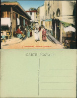 Postcard Constantine قسنطينة Une Rue Du Quartier 1912 - Konstantinopel