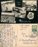 Westerland-Gemeinde Sylt Mehrbild Promenade Strand Sonderstempel 1962 - Autres & Non Classés