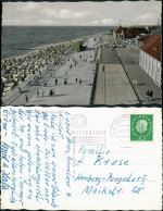 Westerland-Gemeinde Sylt Promenade Belebt, Nordsee-Insel Strand 1961 - Autres & Non Classés