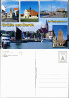 Barth Dammtor, Hafen, Adliges Fräuleinstift, Marienkirche, Lange Straße 1995 - Barth