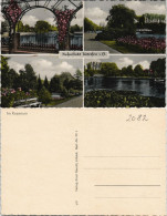 Ansichtskarte Uetersen Rosarium Der Rosen-Stadt Mehrbild-AK 4 Ansichten 1960 - Autres & Non Classés