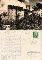 Ansichtskarte Gnandstein-Kohren-Sahlis Burg Gnandstein Seitenansicht 1964 - Kohren-Sahlis