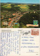 Ansichtskarte Kirchschlag (N-Ö) Luftaufnahme Panorama Mit Burg-Ruine 1988 - Autres & Non Classés