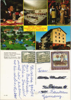 Bregenz Gasthof Lamm Pension VEVI Camping, Tankstelle, Mehrbild-AK 1986 - Andere & Zonder Classificatie