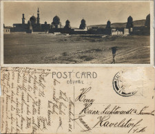 Postcard Ägypten (allgemein) Stadt In Der Wüste Egypt Ägypten 1928 - Autres & Non Classés