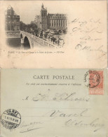 CPA Paris Le Pont Au Change Et Le Palais De Justice 1899 - Sonstige & Ohne Zuordnung