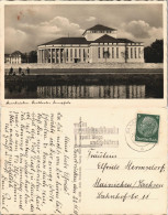 Ansichtskarte Saarbrücken Saarpartie Am Theater 1938 - Saarbruecken