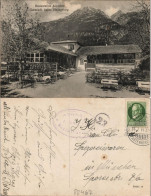 Ansichtskarte Garmisch-Partenkirchen Restauration Almhütte 1914 - Garmisch-Partenkirchen