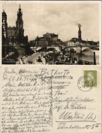 Ansichtskarte Dresden Dampferlandeplatz Fernheizkraftwerk In Betrieb 1935 - Dresden