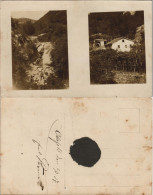 Foto  Oberfeld Hütten Und Wasserfall - 2 Bild 1917 Privatfoto - To Identify