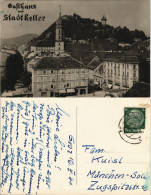 Ansichtskarte Graz Gasthaus Zum Stadtkeller 1934 Privatfoto - Autres & Non Classés