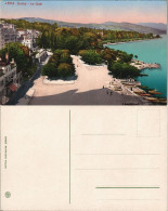 Ansichtskarte Ouchy-Lausanne Le Quai - Stadt 1913 - Other & Unclassified