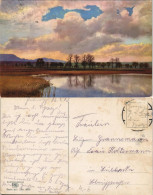 Stimmungsbild Natur Landschaft Mit Wolkenspiel Photochromiekarte 1915 - Zonder Classificatie