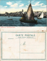 Istanbul Constantinople Vue De Galata, Prise De La Pointe Du Sérail,  1910 - Turkey