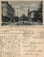 Ansichtskarte Chemnitz Carolastraße, Hotel Burg Wettin 1918 - Chemnitz