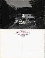 Ansichtskarte Mittenwald Pension Haus Am Lärchenhang Lauterseeweg 1960 - Mittenwald