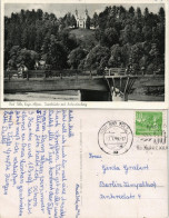 Ansichtskarte Bad Tölz Isarbrücke Mit Kaluarienberg 1955 - Bad Toelz