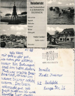 Ansichtskarte Duhnen-Cuxhaven Mehrbildkarte "Reisebericht" 1965 - Cuxhaven