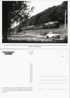 Eisenbahn Zug Anno 1959 In Nantenbach Bei Lohr, Auto Borgward Isabella 1980 - Eisenbahnen