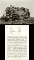 Ansichtskarte  Eisenbahn Dampflokomotive DDR Sammelkarte Lok Der BR 64 1970 - Eisenbahnen