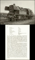 Ansichtskarte  Eisenbahn Dampflokomotive DDR Sammelkarte Lok Der BR 83 1970 - Eisenbahnen