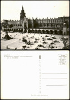 Postcard Krakau Kraków Hauptmarkt Rynek Główny 1966 - Polen