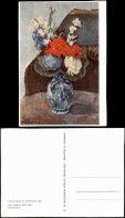 Paul Cézanne (1839-1906) Blumenstrauß Künstlerkarte: Gemälde / Kunstwerke 1975 - Schilderijen