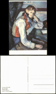 CEZANNE (1839-1906) Die Rote Weste Künstlerkarte: Gemälde / Kunstwerke 1961 - Schilderijen