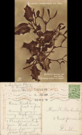 Ansichtskarte  Happy Christmas Weihnachten - Mistelzweig 1912 - Other & Unclassified