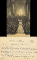 Postcard London Westminster Abbey Innenansicht 1920 - Andere & Zonder Classificatie