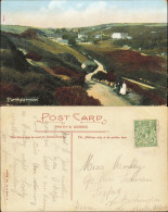 Postcard Portheurnow (Cornwell) Straße An Der Stadt 1912 - Andere & Zonder Classificatie